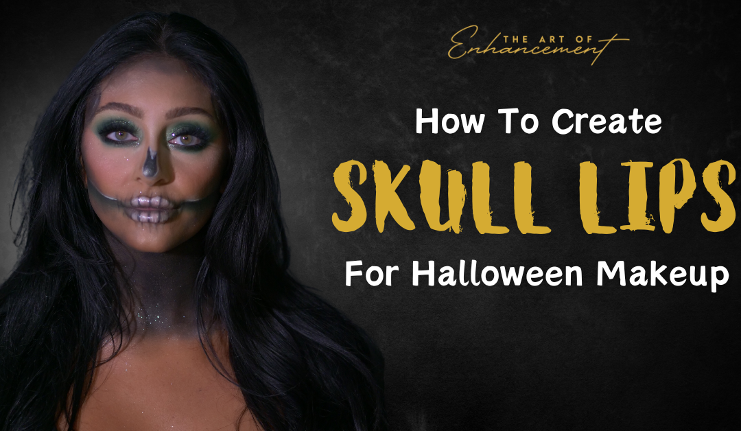 How To Create Skull Lips For Halloween Makeup