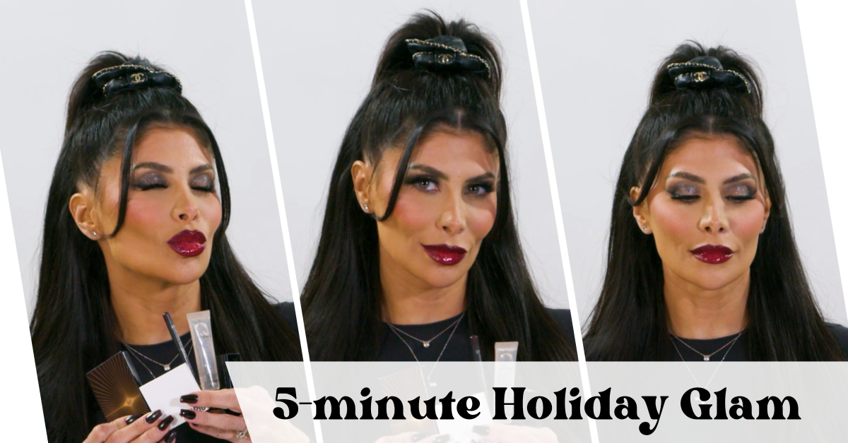 5-minute Holiday Glam